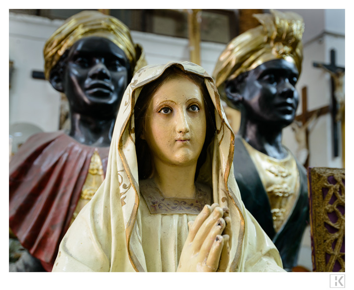 Maria with Holy Kings, Lecce